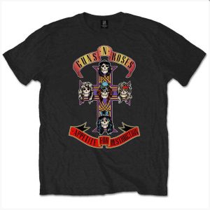 img_1790 Guns N' Roses© “Appetite For Destruction" Official Band T-shirt (Unisex) (Black/Red/Blue)