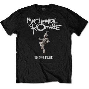 img_1794 My Chemical Romance© “The Black Parade Cover March” Official Band T-shirt (Black/White/Grey)