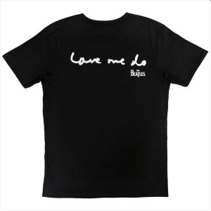 img_1818 Official The Beatles© “Now & Then” Official Band T-shirt (Unisex) (Black/White) (Double Sided)