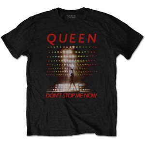 img_1854 Queen© “Don’t Stop Me Now” Official Band T-shirt (Unisex) (Black/Red)