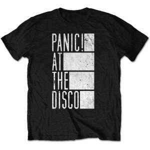 img_1875 Panic! At the disco© “Bars” Official Band T-shirt (Unisex) (Black/White)
