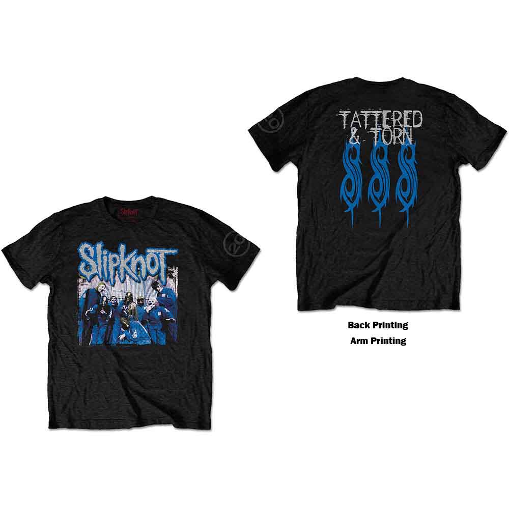 Slipknot© “20th Anniversary Tattered And Torn” Official Band T-shirt (Unisex) - Image 3