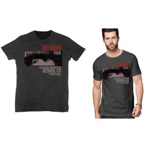 img_1886 Official U2© “War Red Rocks” Official Band T-shirt (Unisex) (Black/White/Red)