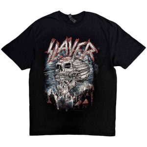 img_1898 Slayer© “Slayer Demon Storm” Official Band T-shirt (Unisex) (Black/Grey/Red)