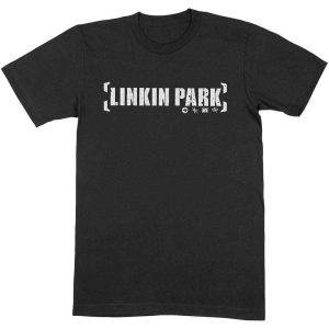 img_1913 Official Linkin Park© “Bracket Logo” Official Band T-shirt (Unisex) (Black/White)