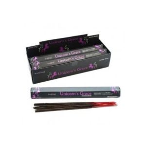 37136 Stamford Inc Unicorn Grace Incense Sticks (Aloe Vera and Green Leaves) (15 Incense Sticks)