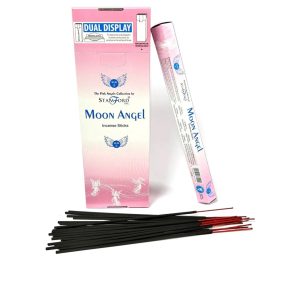 37155 Stamford Inc Moon Angel Incense Sticks (Floral Aroma) (15 Incense Sticks)
