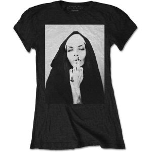 Bring Me The Horizon© “Show Me A Sign Lady Nun” Official Ladies Band T-shirt (Ladies)