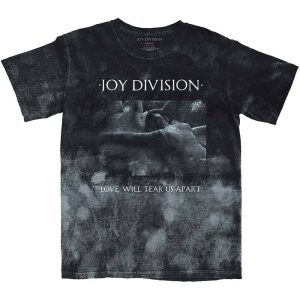 img_1948 Joy Division© “Love Will Tear Us Apart” Official Band T-shirt (Unisex) (Grey/Black)