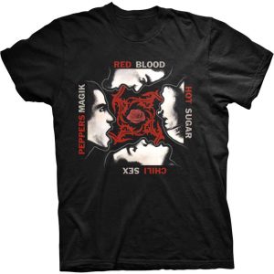 img_1972 Red Hot Chili Peppers© “Blood Sugar Sex Magic” Official Band T-shirt (Unisex) (Black/Red)