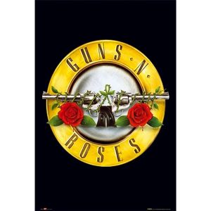 Official Guns N’ Roses© Official Poster “Guns N Roses Paradise City Maxi Poster“ (Black/Yellow/Red) (61cm x 91.5cm)