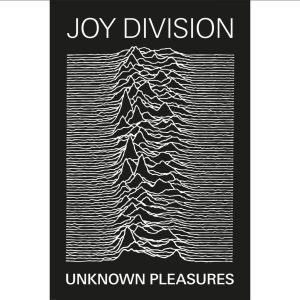 Official Joy Division© “Joy Division Unknown Pleasures” Official Poster Joy Division Studio Album Maxi Poster (Black/White) (61cm x 91.5cm)