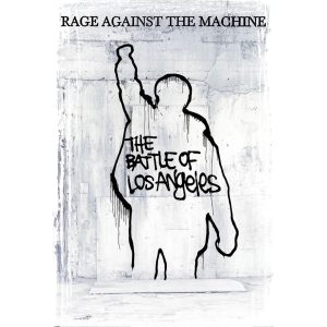 img_2061 Official Rage Against The Machine© Official Poster “The Battle For Los Angeles” Graffiti Silhouette Studio Album Maxi Poster (Black/White) (61cm x 91.5cm)