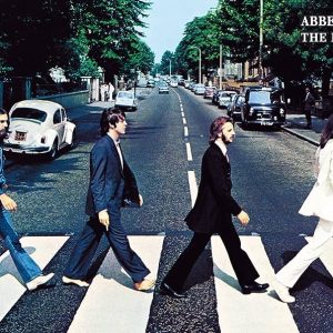 img_2067 Official The Beatles© Official Poster “The Beatles Abbey Road” (Blue/Green/Black) (61cm x 91.5cm)