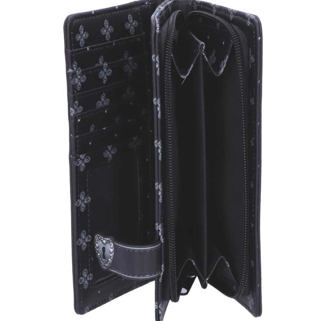 Nemesis Now© B5117R0 “Edgar Allen Poe Raven Skull Temple” Raven Skull Dark Temple Cave Purse (18cm) - Image 3