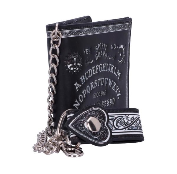Nemesis Now© B5376S0 “Ouija Spirit Board Design” Ouija Spirit Board Design Wallet with Chain (10cm) - Image 5