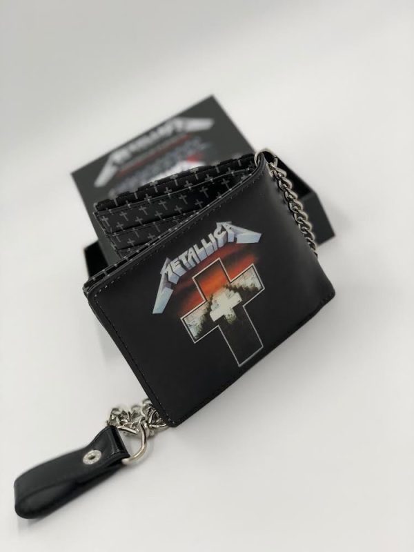 Nemesis Now© Metallica© B4684N9 “Master Of Puppets” Wallet with Chain (11cm) - Image 10