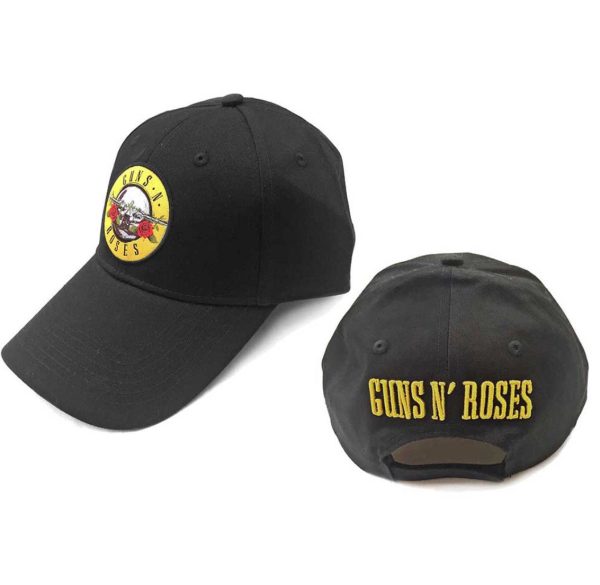 Guns N' Roses© Official Twin Guns Logo Beanie (Red/Yellow/White/Black/Green) (One Size)