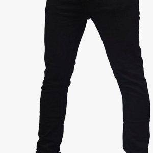 Mens G-72 Stretch Skinny Slim Fit Denim Jeans Cotton Pants (Black)