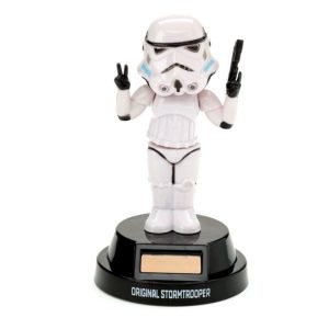 FF140 The Original Stormtrooper Peace Solar Pal Bobble Head (13cm) (White/Black)