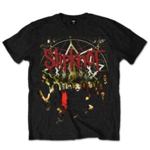 img_4101 Slipknot© “Waves” Official Band T-shirt (Unisex) (Black/Green/Red)