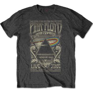 img_4120 Pink Floyd© “Carnegie Hall Poster” Official Band T-shirt (Unisex) (Black/Vintage)