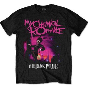 img_4163 My Chemical Romance© “The Black Parade March” Official Band T-shirt (Black/White/Pink)