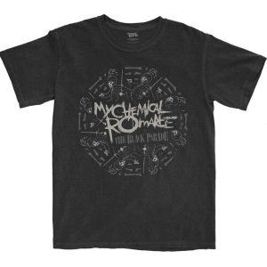 img_4164 My Chemical Romance© “The Black Parade Circle March” Official Band T-shirt (Black/White)