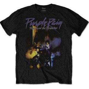 img_4167 Purple Rain© “Purple Rain Princeland The Revolution” Official Band T-shirt (Black/Purple)