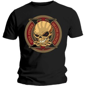 img_4190 Five Finger Death Punch© "Decade Of Destruction" Official Band T-shirt (Black/Brown/Red)