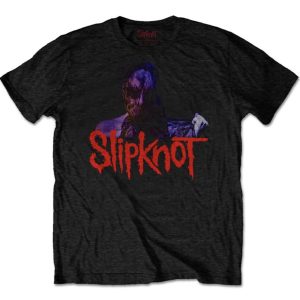 Slipknot© "WANYK Back Hit" Official Band T-Shirt (Double Sided) (Black/Purple/Red)
