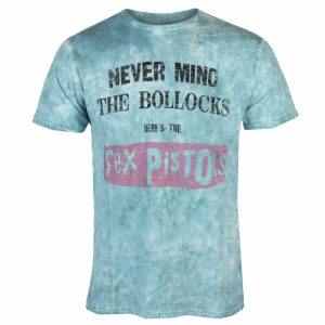 img_4194 The Sex Pistols© “Never Mind The Bollocks Distressed” Band T-shirt (Unisex) (Blue)