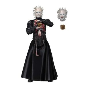 NECA© Hellraiser© Ultimate PinHead Doll Action Figure Changeable Heads/Accessories (7 Inches)