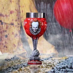 Nemesis Now©  “Time To Float” Goblet (19.5cm) (Red/Grey) (Removable Stainless Cup)