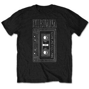 img_4530 Nirvana© As You Are Tape Official Band T-shirt (Unisex) (Black)