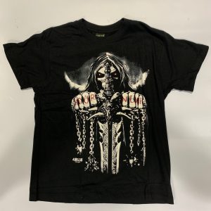 Gothic Designs Angel Grim Reaper Your Next Blood Sword Warrior In Chains Gothic T-shirt