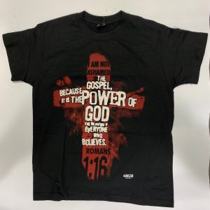 Gothic Designs Cross The Gospel Because It’s Is The Power Of God Gothic T-shirt