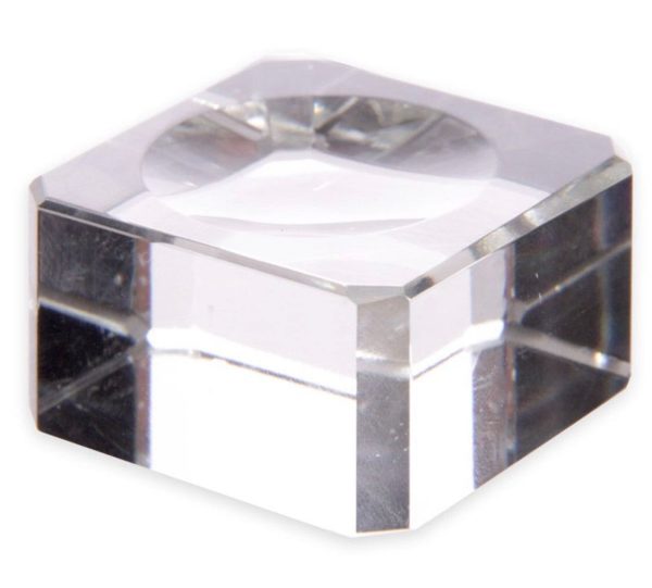 Crystal Ball with Glass Stand & Gift Box (7.5cm) (Glass) (Medium) - Image 3