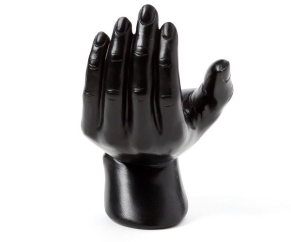 Mantric Hand/Tarot Hand Palm Incense Cone Burner (11.5cm) (Black/White) - Image 6