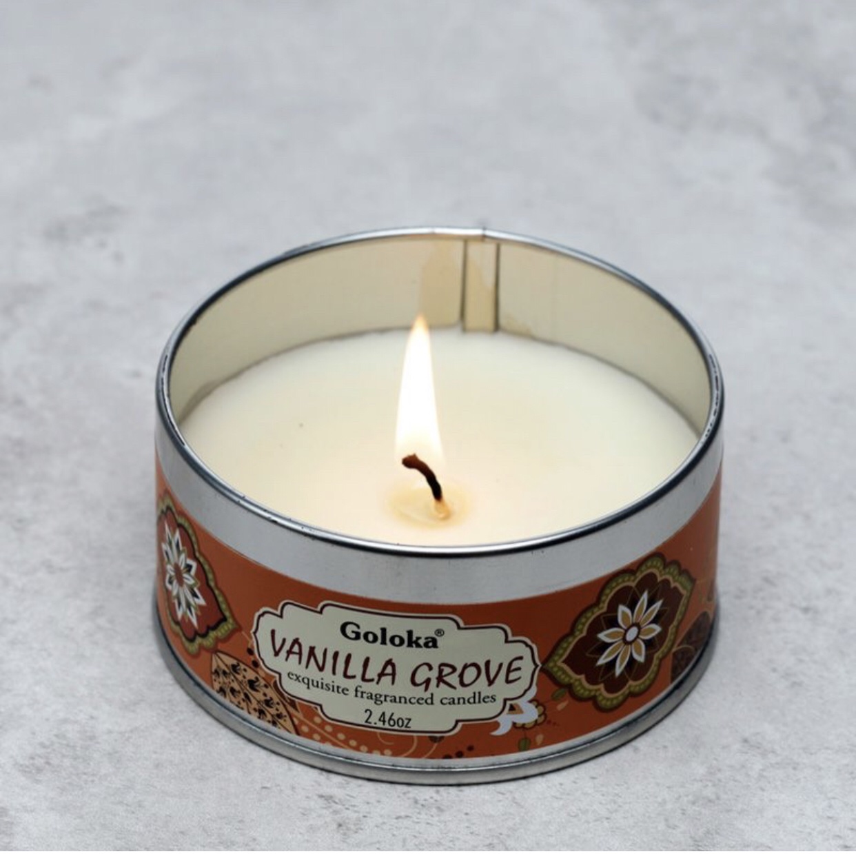 CAND89 Vanilla Grove Wax Candle - Image 2