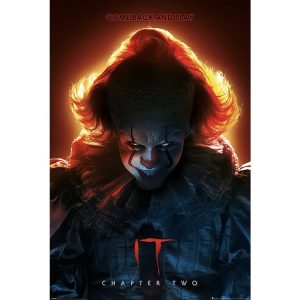 IT© Poster “IT Chapter Two Come Back And Play” IT Pennywise (61cm x 91.5cm)