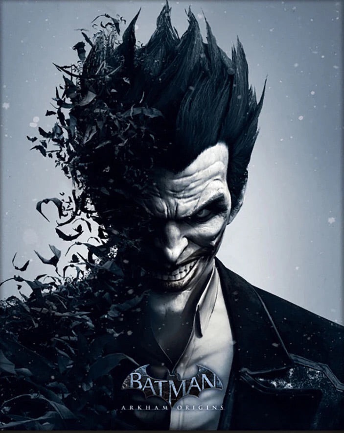 Batman© 3D Poster “Batman And Joker Poster Cover” Batman Origins (25cmx20cm) - Image 2