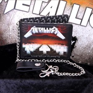 Nemesis Now© Metallica© B4684N9 “Master Of Puppets” Wallet with Chain (11cm)