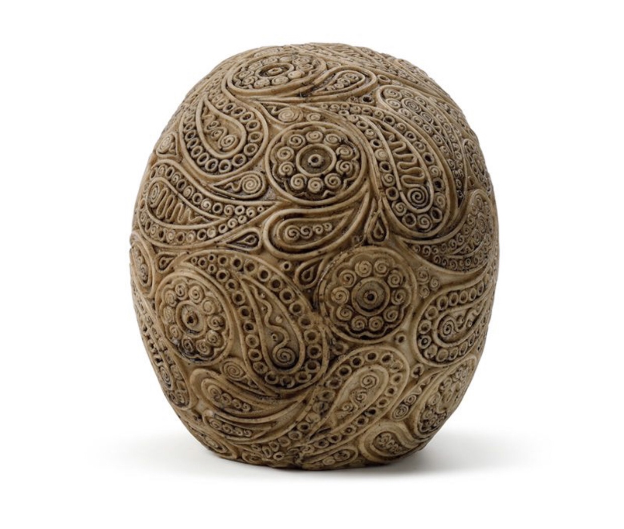 SK370 Intricate Damask Skull (Brown) (11.5cm) - Image 11