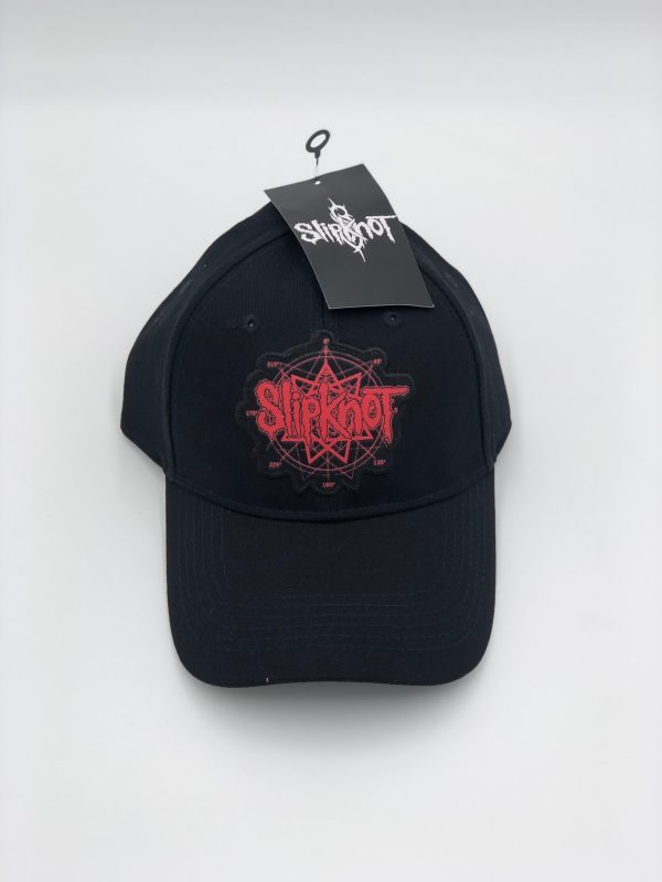 Slipknot© Official Band Cap (Black/Red) (Unisex) (One Size) - Image 3