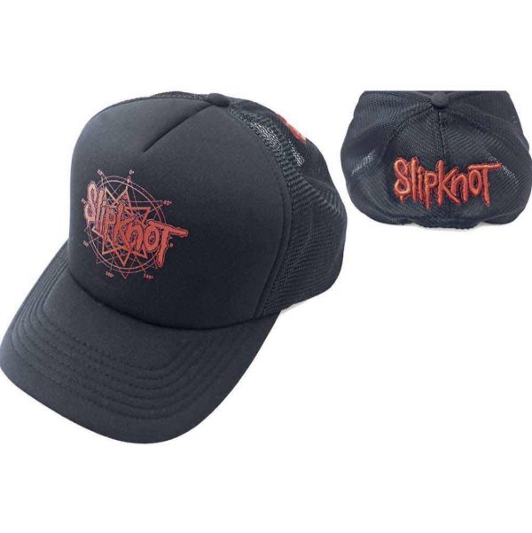 Slipknot© Official Band Cap (Black/Red) (Unisex) (One Size) - Image 2
