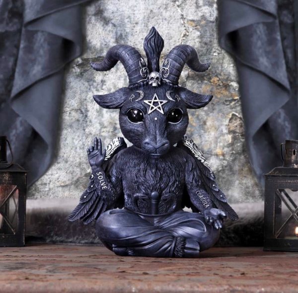 Nemesis Now© Cult Cuties©   Baphoboo Baphomet Statue Ornament Figurine (30cm)(Black)