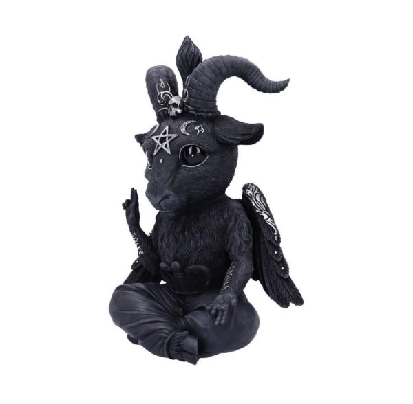 Nemesis Now© Cult Cuties©   Baphoboo Baphomet Statue Ornament Figurine (30cm)(Black) - Image 3