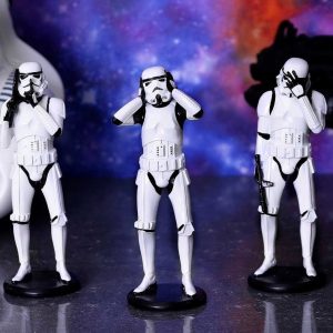 Nemesis Now© B4889P9 "The Original Stormtrooper Three Wise Troopers" Ornament (14cm)