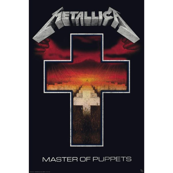 GBYDCO437 Metallica© Master Of Puppets Album Cover Maxi Poster (61 X 91.5CM)